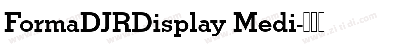 FormaDJRDisplay Medi字体转换